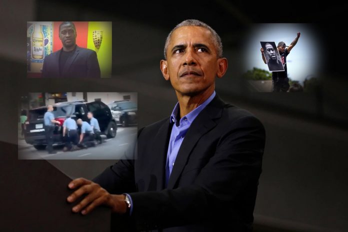 Obama Floyd Collage
